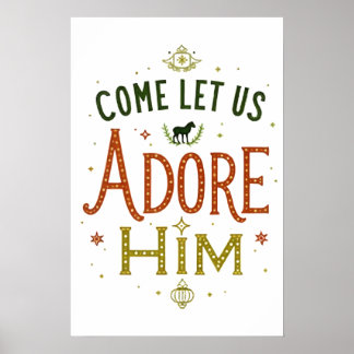 Affiche Venez Nous Admirez Le Mur De Noël Art