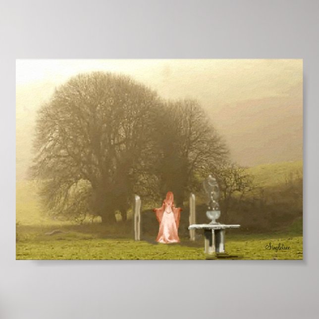 Affiche Venez Rencontrer La Déesse Dans Les Arbres (Devant)