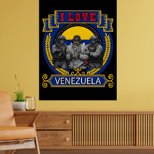Affiche Venezuela Libre Maduro Capturé en Direct T-shirt