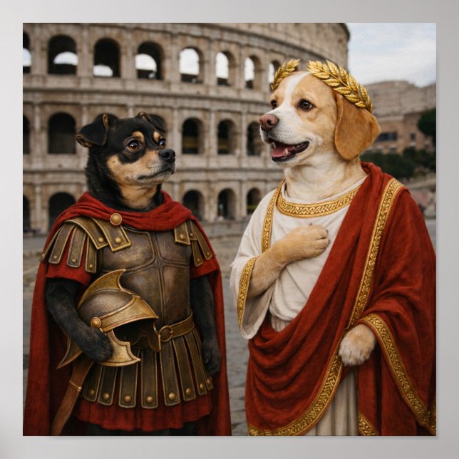 Affiche "Veni, Vidi, Vici" (Devant)