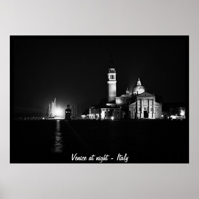 Affiche Venice at Night, Italy No.1 (Poster) (Devant)