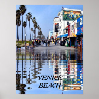 Affiche Venice Beach Californie