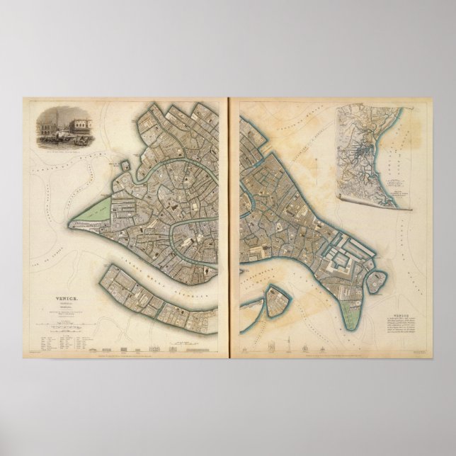 Affiche Venice Venezia Venedig (Devant)