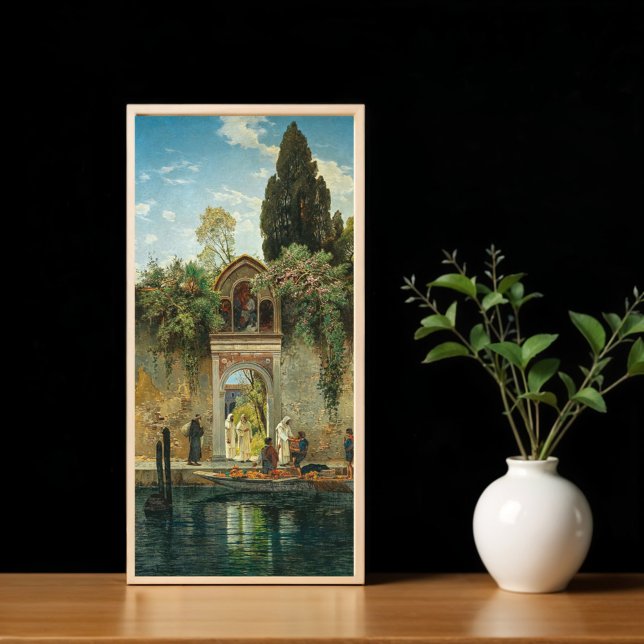 Affiche Venise, à la porte du monastère San Lazzaro (Créateur téléchargé)