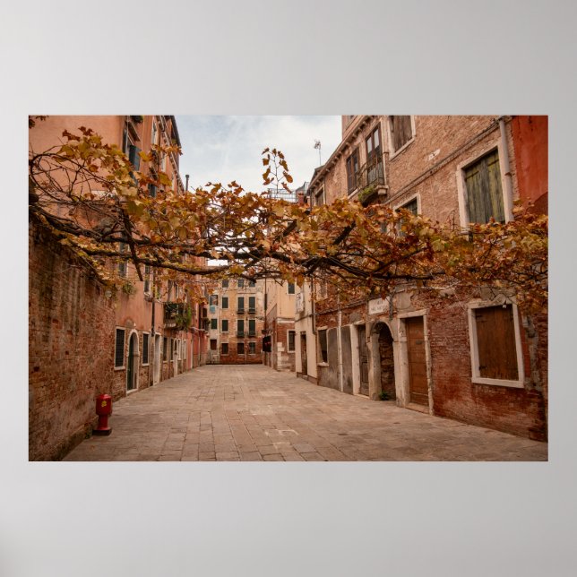 Affiche Venise calme (Devant)