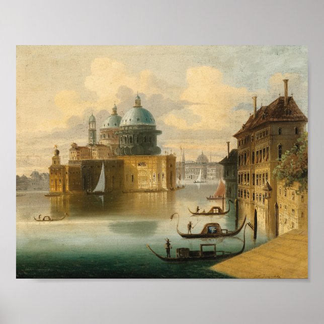 Affiche Venise, Capriccio | Johann Wilhelm Jankowsky (Devant)