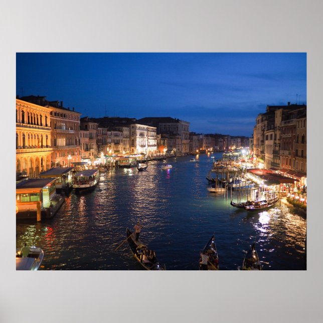 Affiche Venise Grand Canal Italie (Devant)