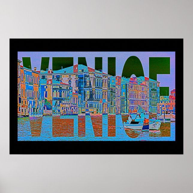 Affiche Venise Italie (Devant)