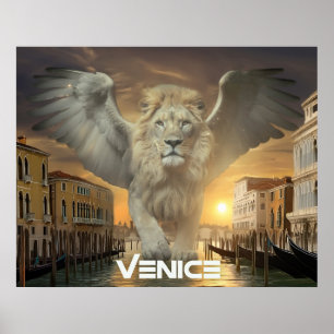AFFICHE VENISE - ITALIE