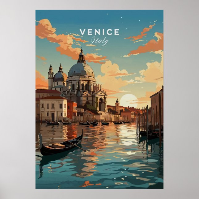 Affiche Venise Italie II (Devant)