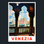 Affiche Venise Italie voyage vintage<br><div class="desc">Venise Italie vintage voyage Poster</div>