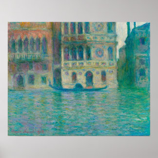 Affiche Venise, Palazzo Dario (1908) par Claude Monet
