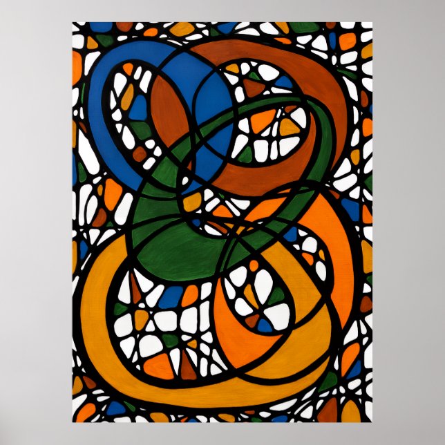Affiche Venn Tangle Print (Devant)