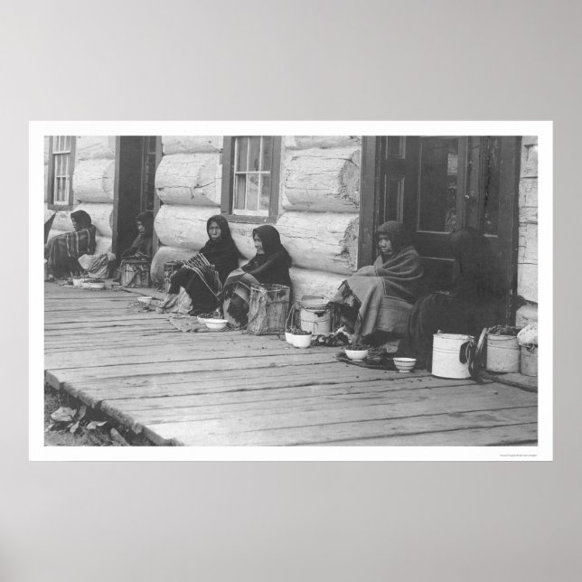 Affiche Vente de baies en Alaska 1905 (Devant)