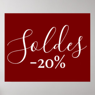 Affiche Vente en France Connexion Bourgogne, 20% de réduct