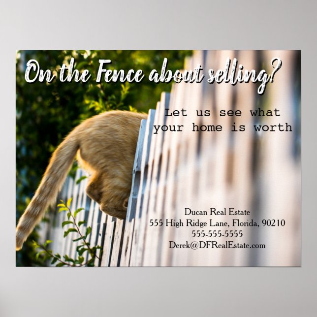 Affiche vente envoi référencement immobilier vente vente (Devant)