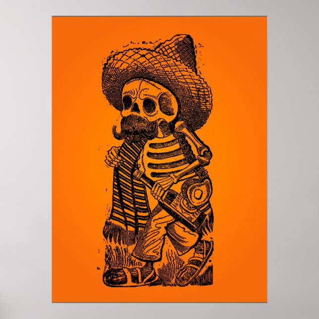 Affiche VENTE HALLOWEEN ! Calaveras From the Heap par Posa (Devant)