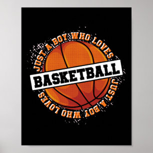 Affiche Ventilateur de basket-ball Joueur de basket-ball G