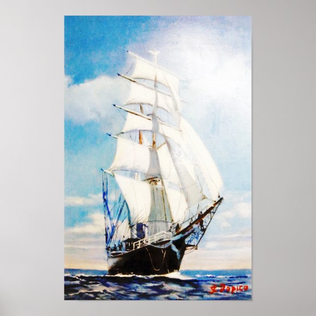 Affiche Ventilateur de cygne Makkum (Devant)