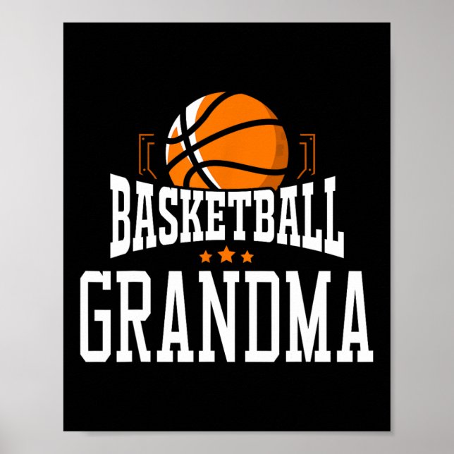 Affiche Ventilateur sportif de l'équipe de basket-ball (Devant)