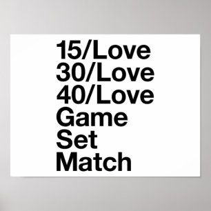 Affiche Ventilateur TENNIS