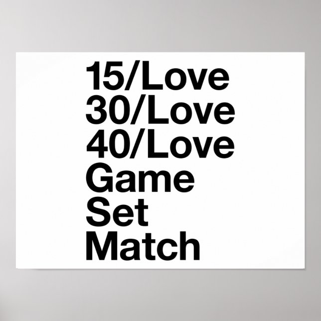 Affiche Ventilateur TENNIS (Devant)