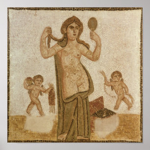 Affiche Vénus à sa Toilette