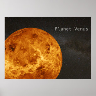 Affiche Vénus planétaire