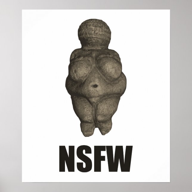 Affiche Vénus préhistorique NSFW Figurine (Devant)