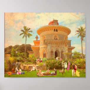 Affiche Verão de 1934 em Monserrate (Sintra - Portugal)