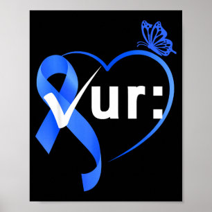 Affiche Vérification du mois de sensibilisation au cancer