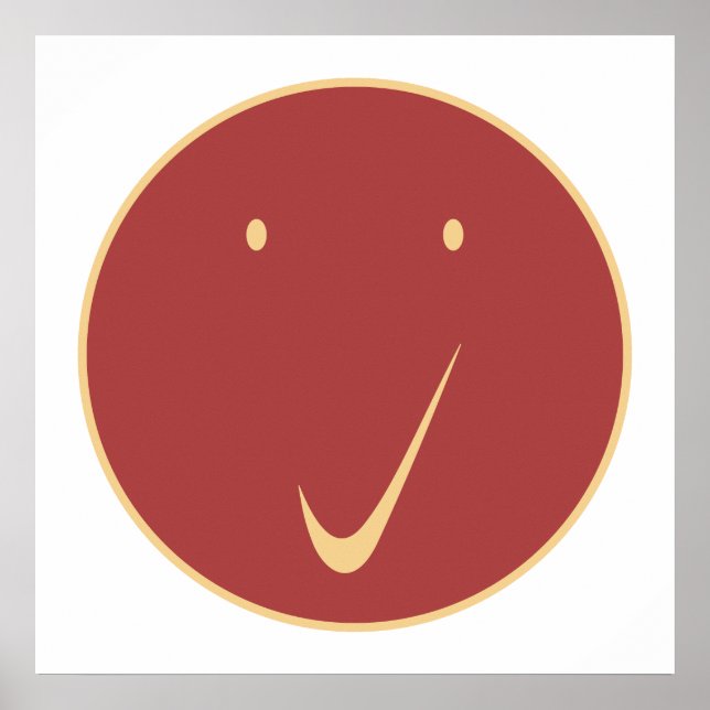 Affiche Vérifier la face - Tick, Cr/Red. (Devant)