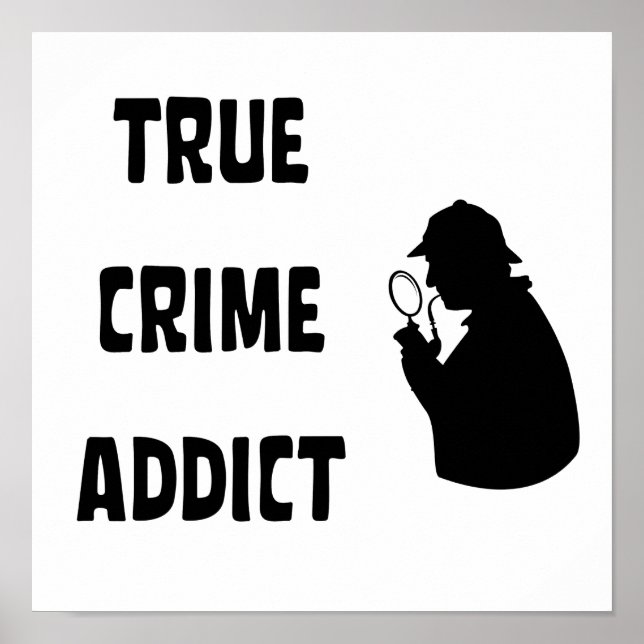 Affiche Véritable adepte du crime (Devant)