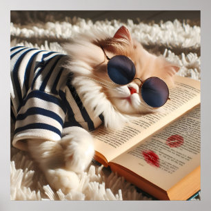 Affiche Véritable livre d'amour. Mode de vie romantique