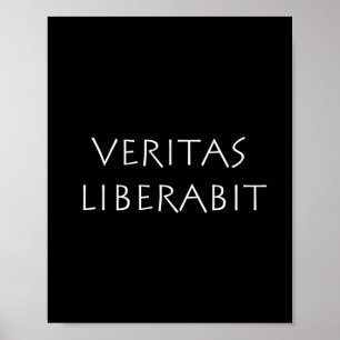 Affiche Veritas liberabit