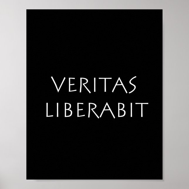 Affiche Veritas liberabit (Devant)