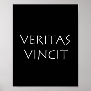 Affiche Veritas vincit
