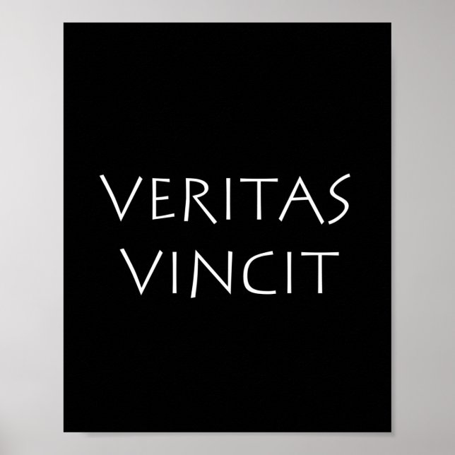 Affiche Veritas vincit (Devant)