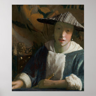 Affiche Vermeer Dutch Interior — Lumière Lumineuse