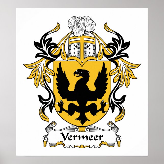 Affiche Vermeer Family Crest (Devant)