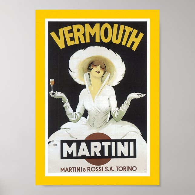 Affiche Vermouth Martini (Devant)