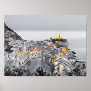 Affiche Vernazza Cinque Terre Ligurie Italie