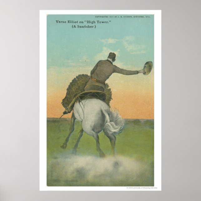 Affiche Verne Elliott sur High Tower. (Devant)