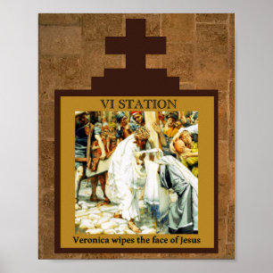 Affiche Veronica efface le visage de l'affiche Jesus Stati