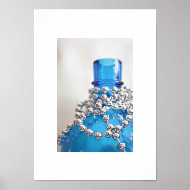 Affiche Verre bleu antique (Devant)