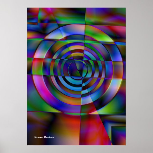 Affiche Verre fracturé (Devant)