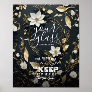 Affiche Verre mariage Pour La Nuit Trouvez Votre Siège