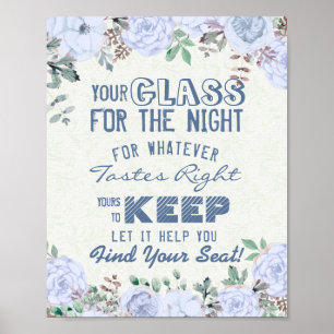 Affiche Verre mariage Pour La Nuit Trouvez Votre Siège