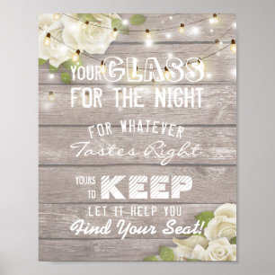 Affiche Verre mariage Pour La Nuit Trouvez Votre Siège