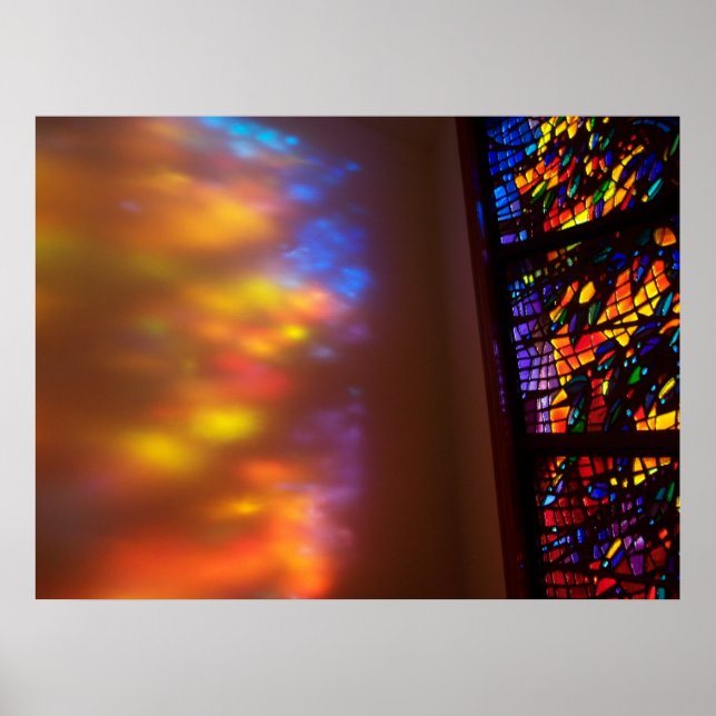 Affiche Verre Tiré Photographie La Fenêtre De Guérison Art (Devant)